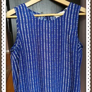 Women's Crew Neck Layering Tank Top Taylor German Designer Size M New with Tags